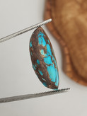 نگین فیروزه نیشابوری سایز بزرگ مغز دار، کد F030