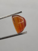 نگین عقیق باباقوری یمنی آبدار ، کدN107