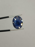 نگین یاقوت کبود آفریقا ، زلال و طبیعی و بدون هیت، کدN۲۴۷